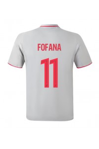 Olympique Lyonnais Malick Fofana #11 Jalkapallovaatteet Kolmaspaita 2025-26 Lyhythihainen